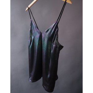 & Other Stories Holographic Oil Slick Tank
